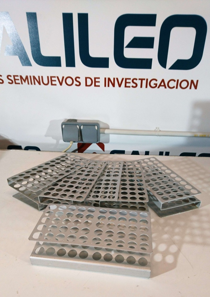 Gradilla aluminio
