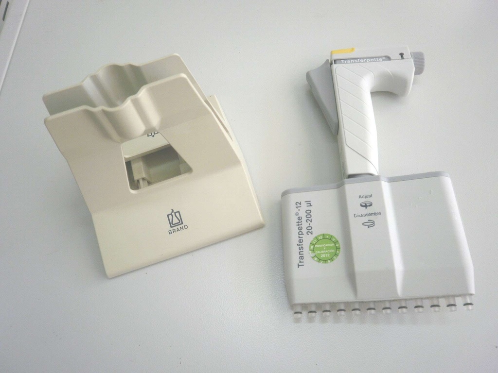 Brand 12 canais micropipetas